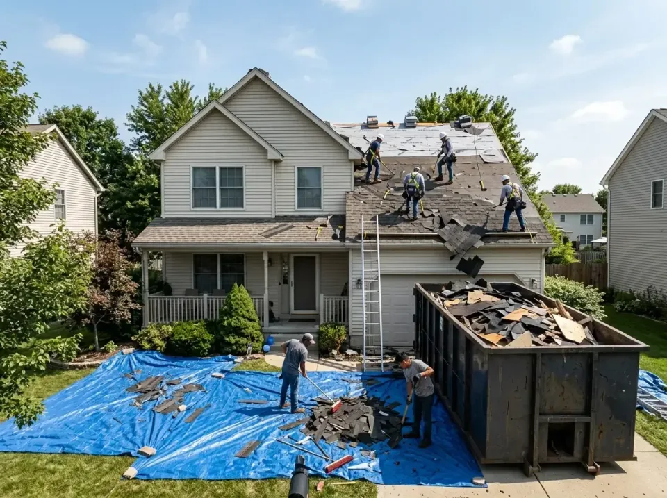 roof-replacement-debris-remova-004 — frequently asked questions, Cheapest Dumpster Rentals in Tarrant, AL